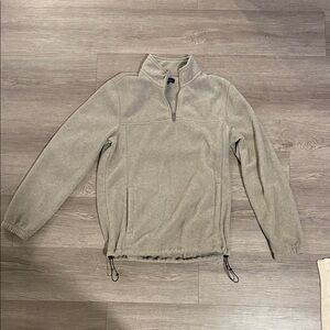 Croft & Barrow Men's Light Tan Zip-Up Fleece Sweater